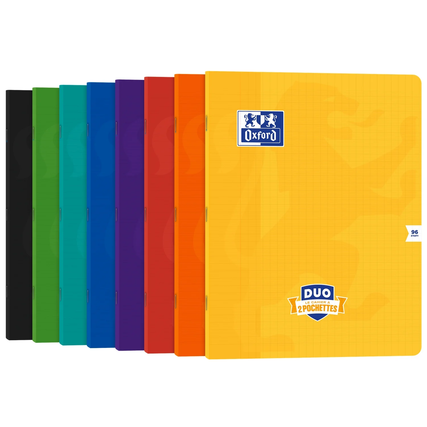 Cahier DUO 96 pages (2 pochettes) – Oxford
