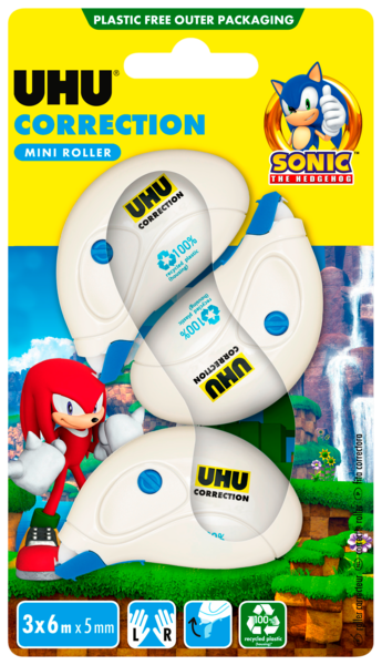 LOT DE 3 MINI CORRECTEURS SONIC