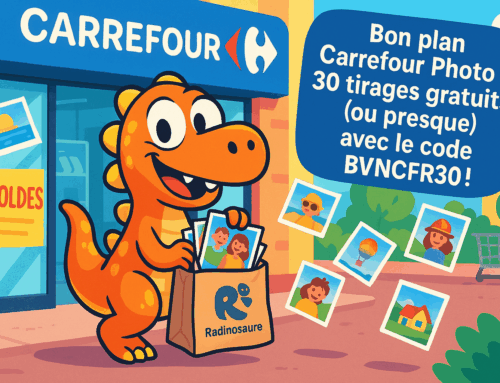30 tirages photo 10×15 GRATUITS chez Carrefour Photo avec ce code promo (juste la livraison à payer)
