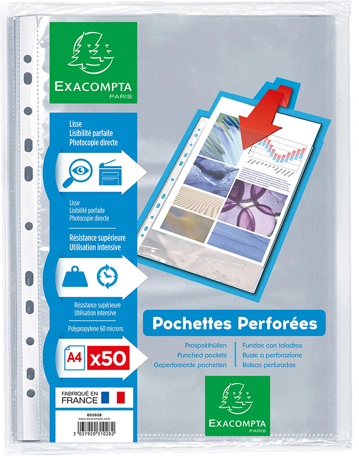 exacompta pochettes perfo