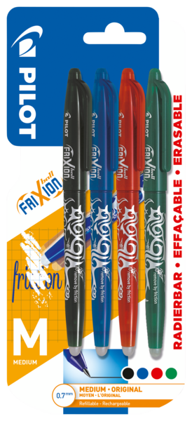 pilot – 4 FRIXION BALL ASSORTIS