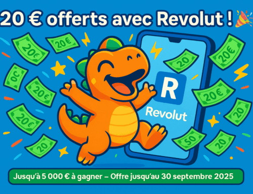 Revolut : 20 € offerts avec 0,01 € dépensé + 5 000 € à gagner jusqu’au 30 septembre 2025