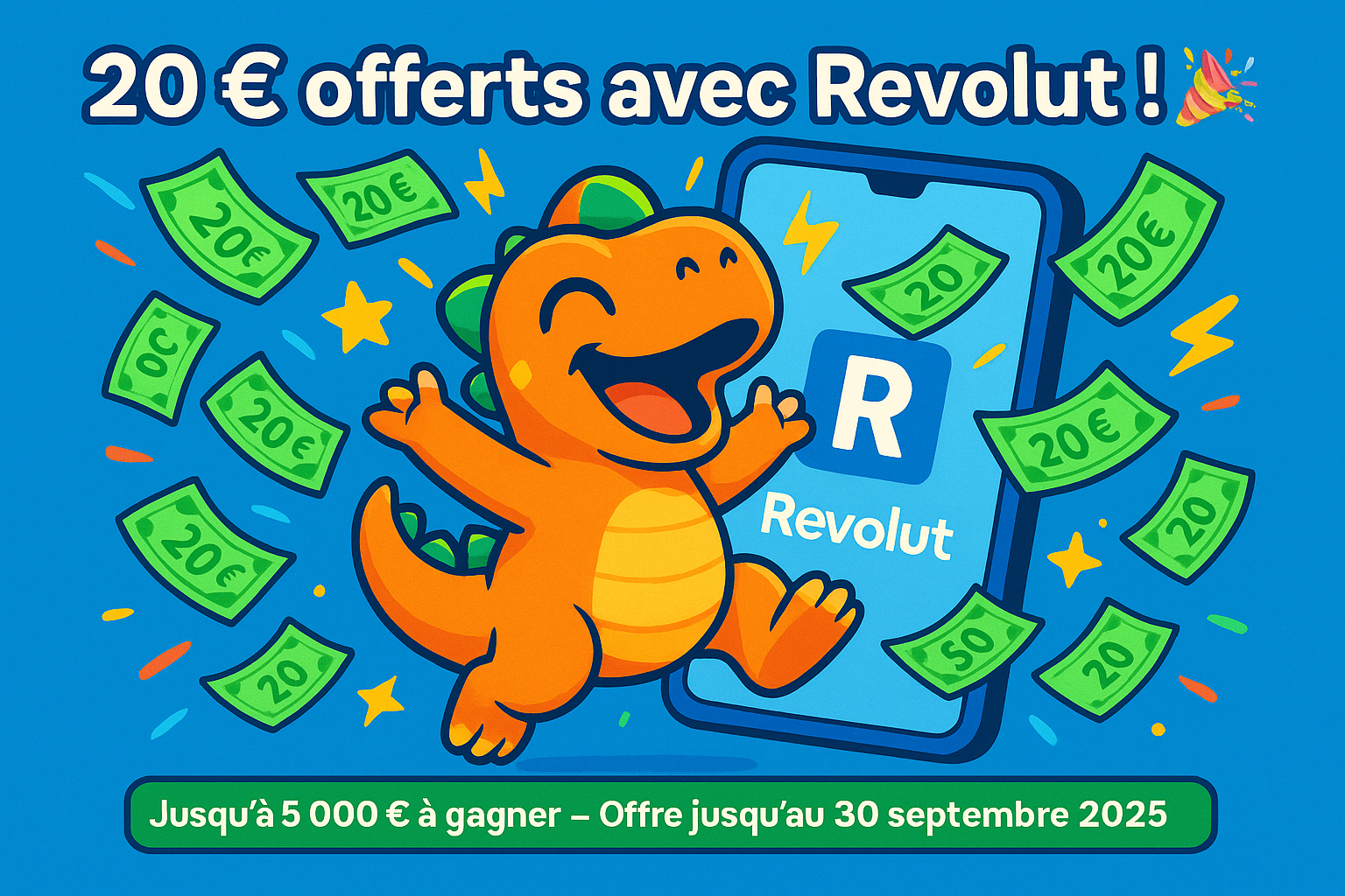20e offert revolut Morbi vitae purus dictum, ultrices tellus in, gravida lectus.