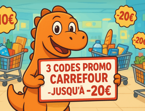 Carrefour : 3 codes promo (jusqu’à -20€) que même un T-Rex valide
