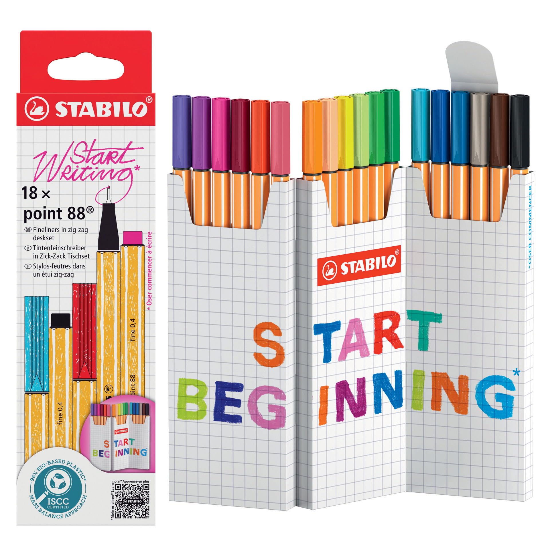 Stabilo 18 feutres d’écriture
