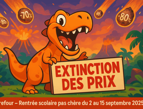 Extinction des prix chez Carrefour : rentrée scolaire pas chère du 2 au 15 septembre 2025