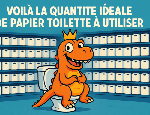 Voilà la quantité idéale de papier toilette à utiliser (selon la science des radins) 🧻🦖