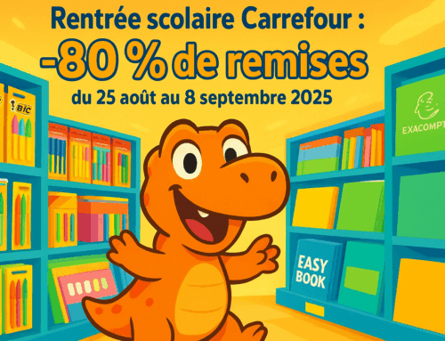 Rentrée scolaire Carrefour : -80 % de remises du 25 août au 8 septembre 2025