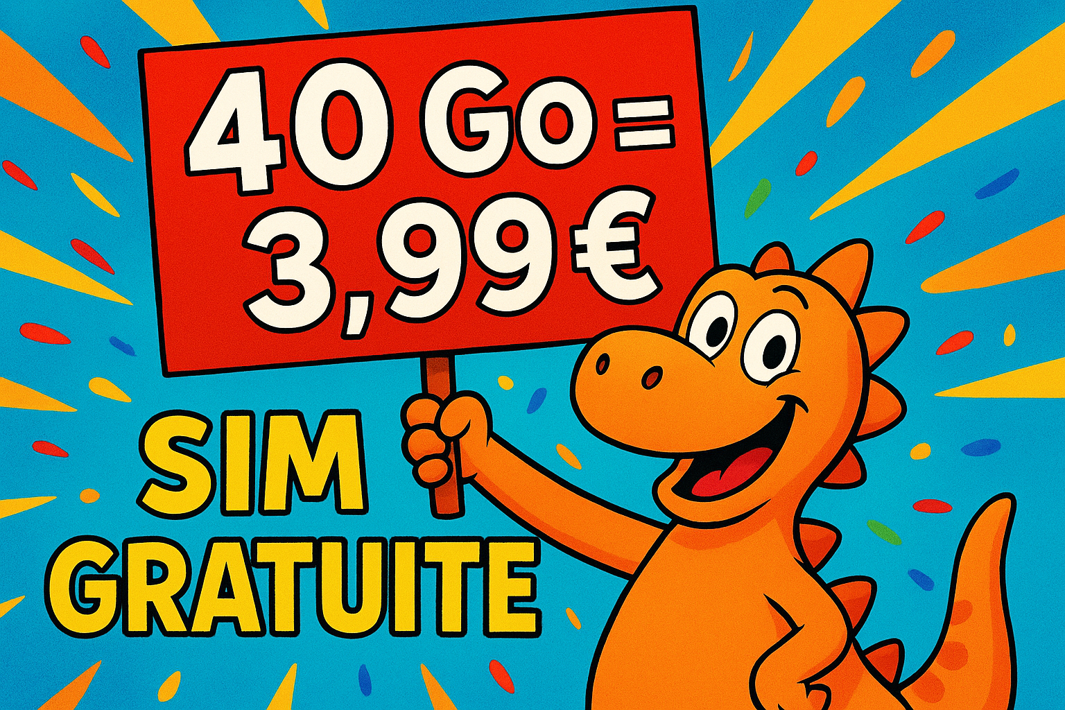 Lebara explose les prix : 40 Go à 3,99 € ! (et SIM gratos) 🤑