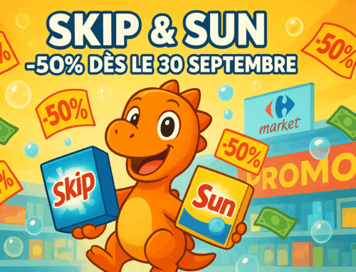Skip & Sun -50% chez Carrefour Market (dès le 30 sept)
