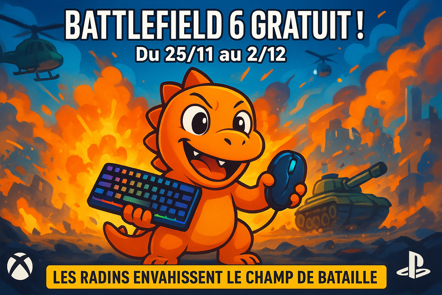 Battlefield 6 Gratuit 25/11 au 2/12 : Les Radins Envahissent le Champ de Bataille