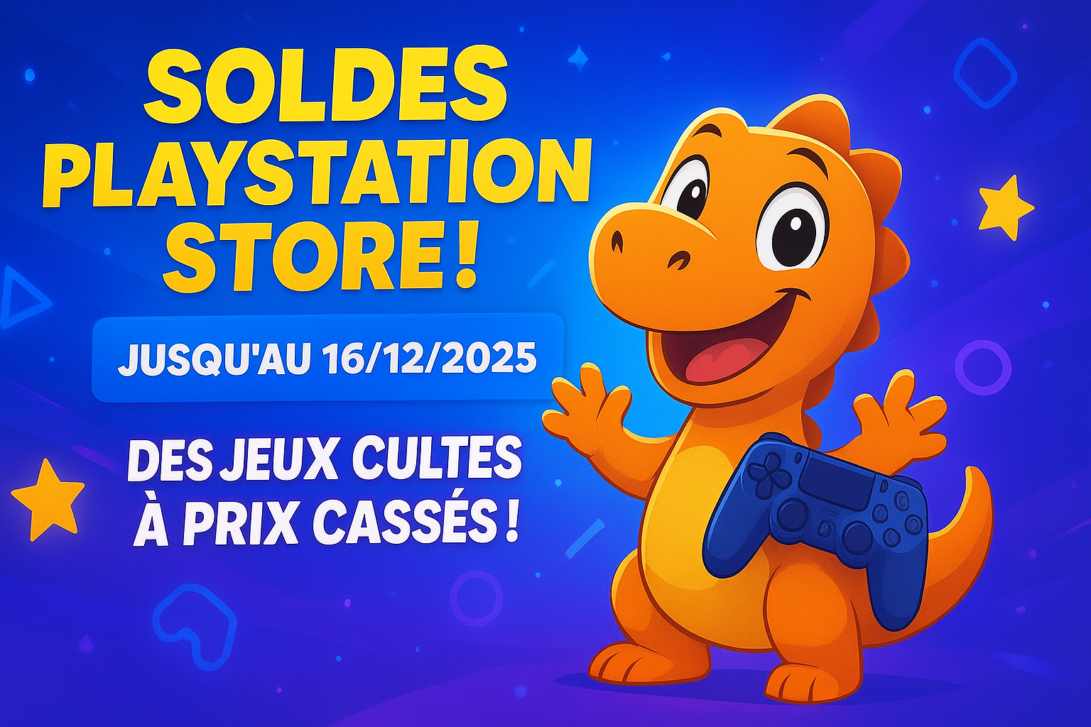Soldes Playstation Store : jusqu’au 16/12/2025, des jeux cultes à prix cassés !