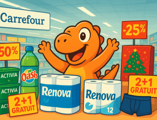 Radinosaure en chasse : les bons plans Carrefour dès le 2 décembre – jusqu’à 50% ! 🦕😄