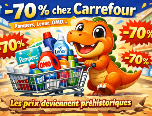 –70 % chez Carrefour : Pampers, Lenor, OMO… les prix deviennent préhistoriques