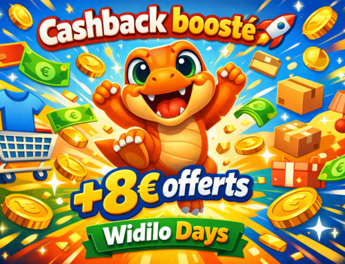 Cashback boosté + 8€ offerts : les Widilo Days c’est maintenant ou jamais