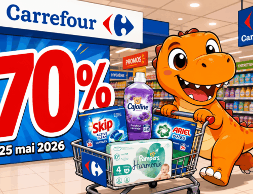 Skip, Cajoline, Ariel et Pampers à -70% chez Carrefour (12 au 25 mai 2026)